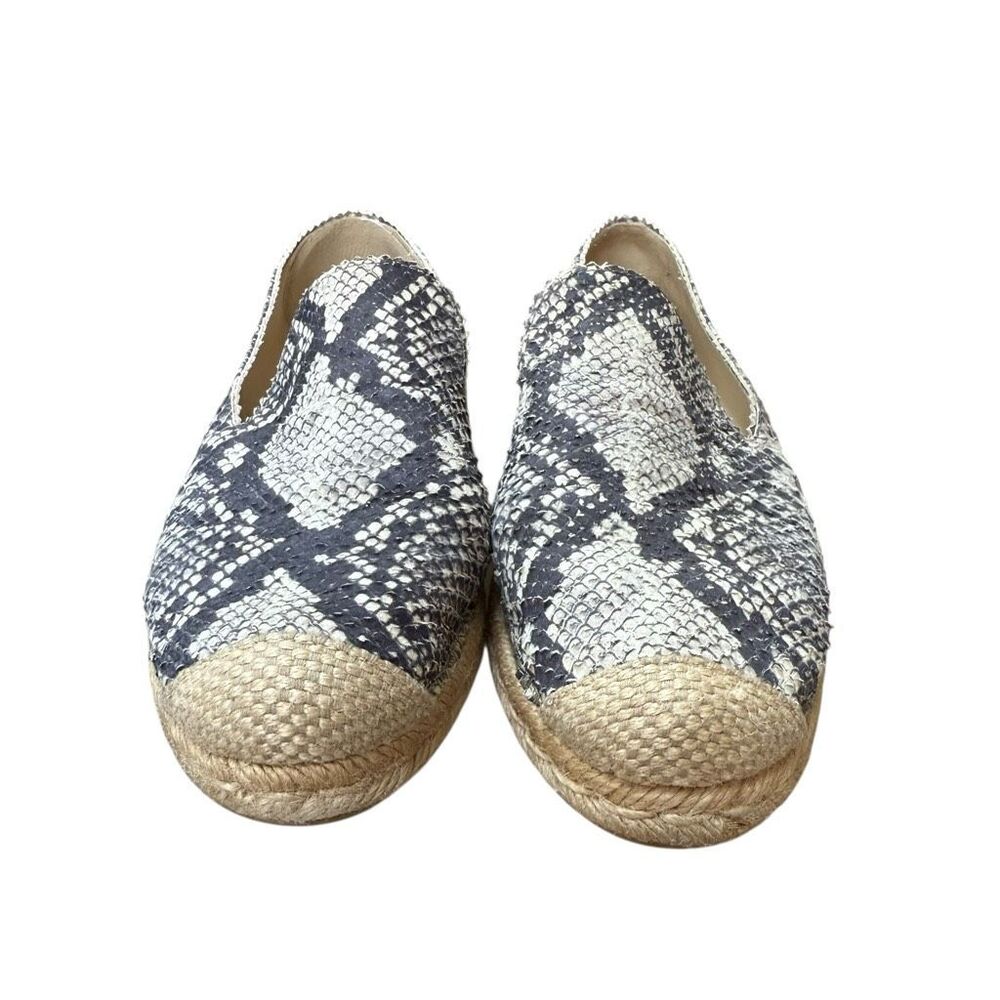 Stuart Weitzman Catalan Espadrille Flats Shoes Le… - image 2